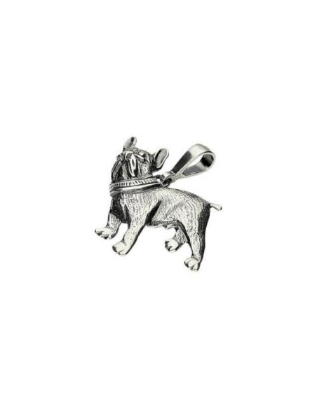 Silver BULLDOG pendant W 1170