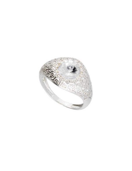 Srebrny pierścionek z kryształem Swarovskiego PK 1961 Crystal