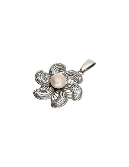 Silver pendant with pearl W 1896 Pearl