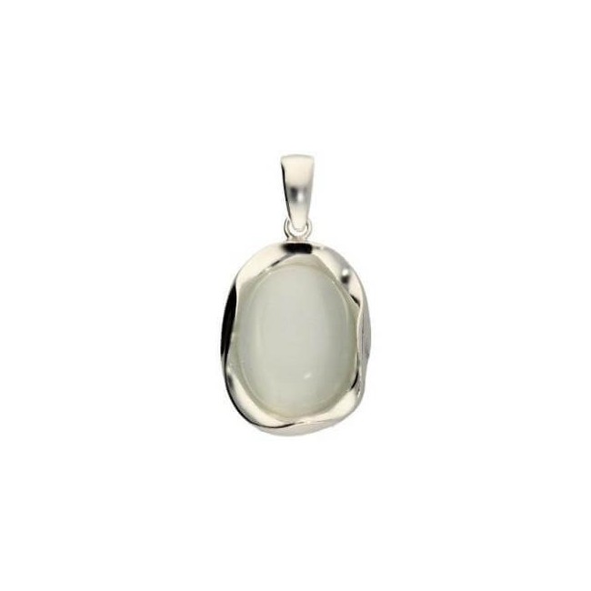 Silver pendant W 1733 Cat's eye