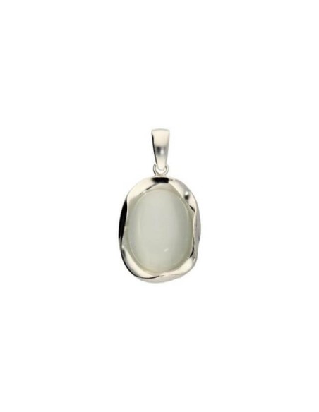 Silver pendant W 1733 Cat's eye