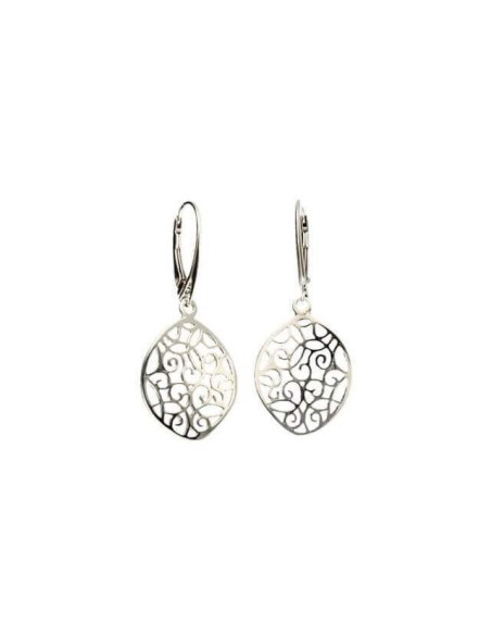 Silver earrings K 1909