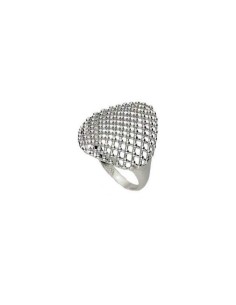 Silver rhodium plated ring PK 1945