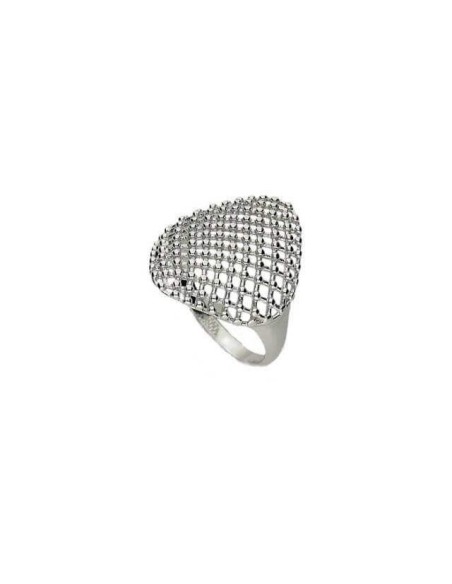 Silver rhodium plated ring PK 1945