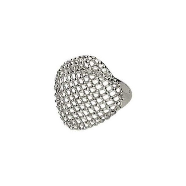 Silver rhodium plated ring PK 1945