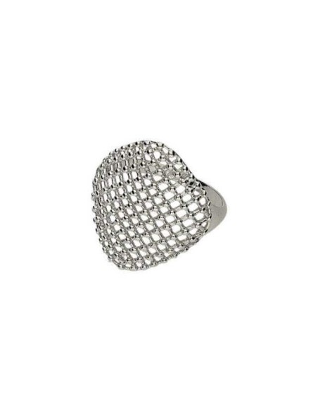 Silver rhodium plated ring PK 1945
