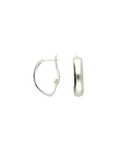 Rhodium plated silver earrings K3 1160
