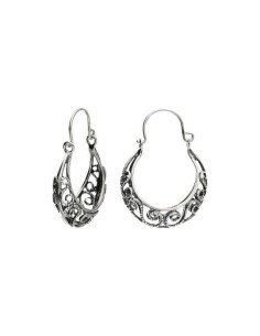 Silver earrings K 1092