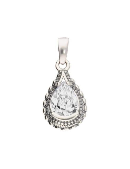 Silver pendant with cubic zirconia W 1973