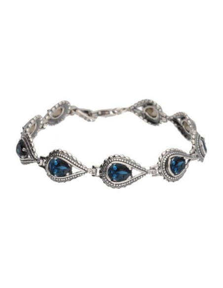 Silver bracelet with Swarovski crystals L 1973 Montana Silver bracelet with Swarovski crystals L 1973 Montana