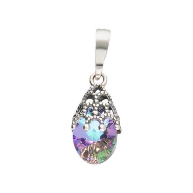 Silver pendant with Swarovski crystal W 1957