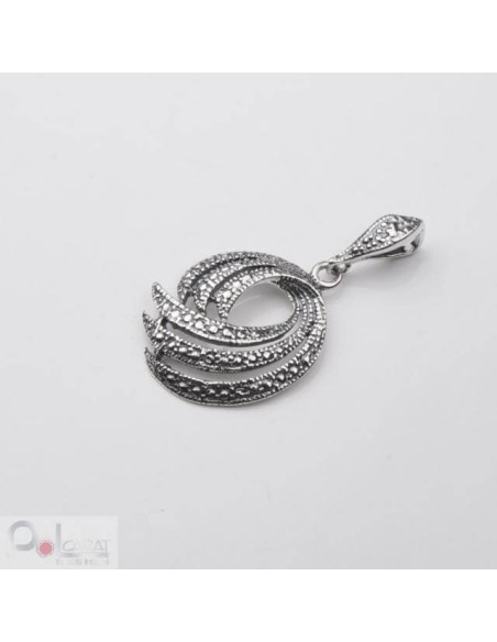 Silver set (earrings, pendant) KPL 994