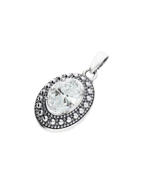 Silver pendant W 1990 Cubic Zirconia