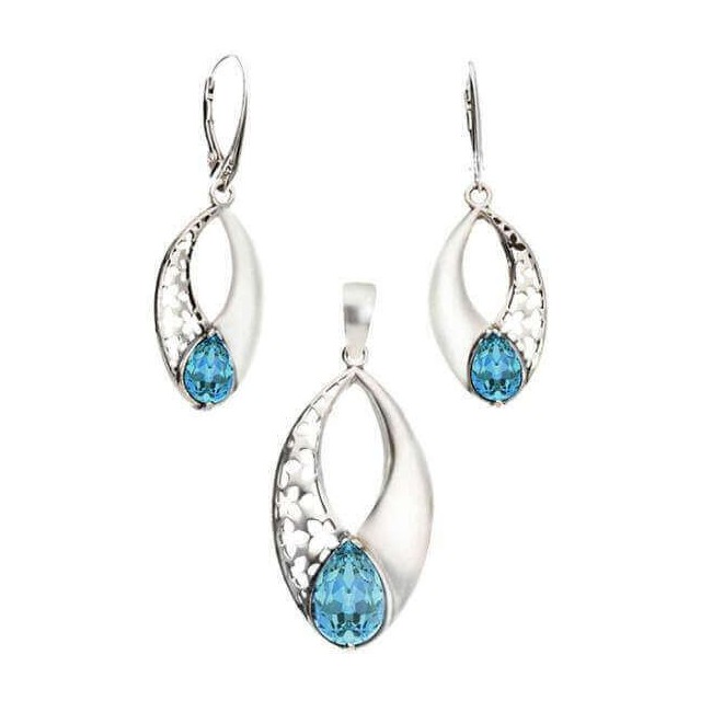 Silver bracelet with Swarovski crystals L 1949