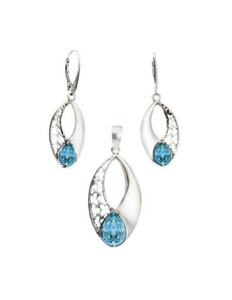 Srebrny wisiorek Swarovski W 1949|Polcaratdesign.pl Biżuteria