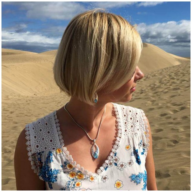 Srebrny wisiorek Swarovski W 1949|Polcaratdesign.pl Biżuteria