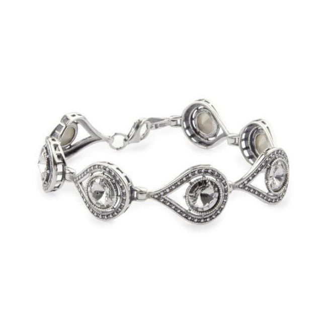 Silver bracelet with Swarovski crystals L 1827 Crystal
