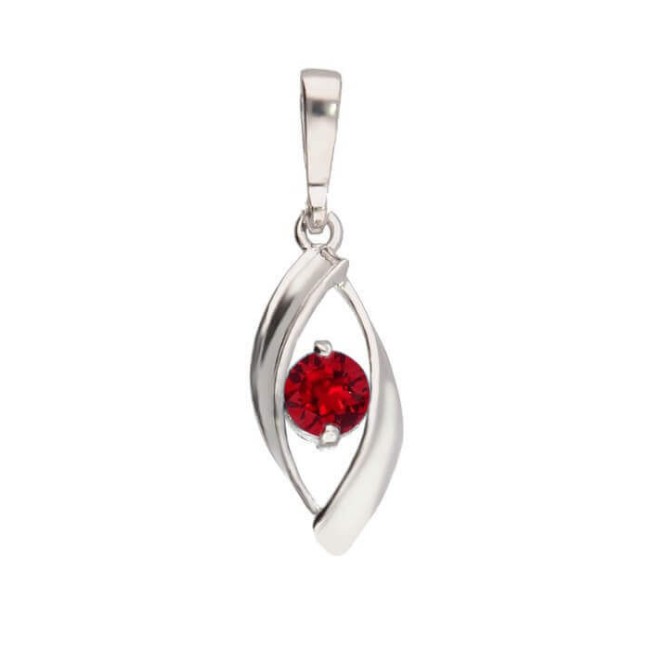Silver pendant with Swarovski crystal W 2011