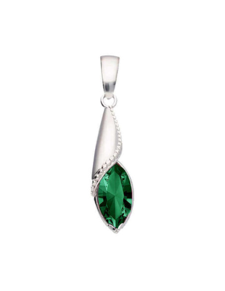 Silver pendant with Swarovski crystal W 1902