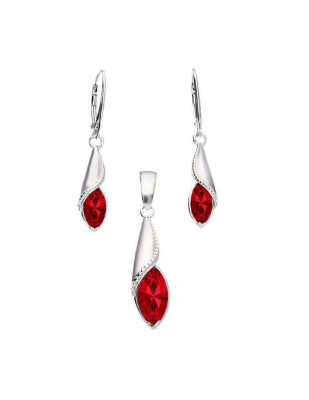 Silver pendant with Swarovski crystal W 1902