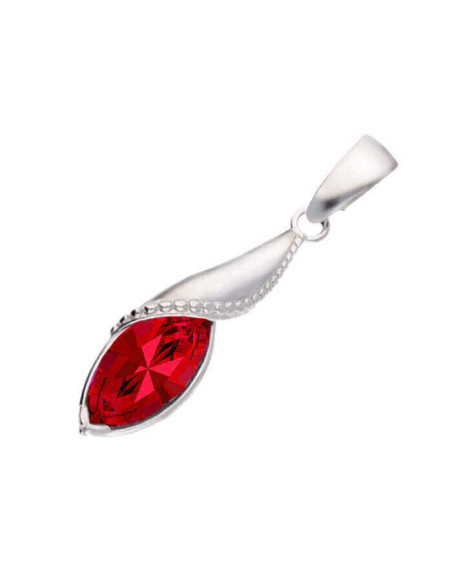 Silver pendant with Swarovski crystal W 1902