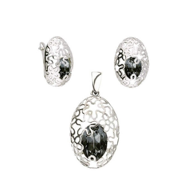 Swarovski K3 2020 Silver Plated Earrings
