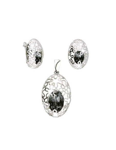 Swarovski K3 2020 Silver Plated Earrings