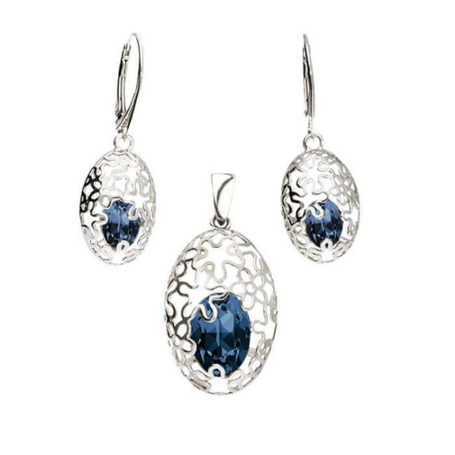 Silver rhodium plated Swarovski pendant W 2020