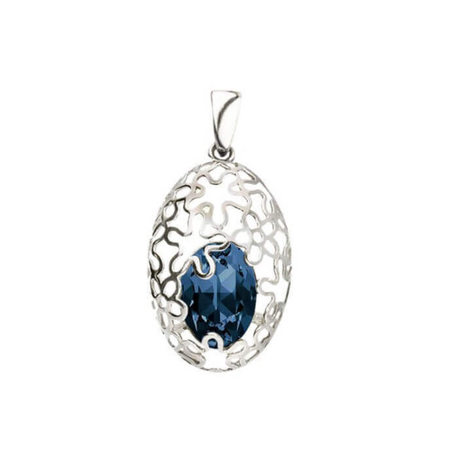 Silver rhodium plated Swarovski pendant W 2020