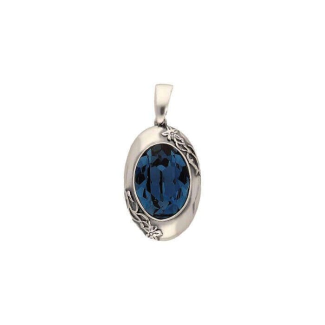 Silver pendant with Swarovski crystal W 1900