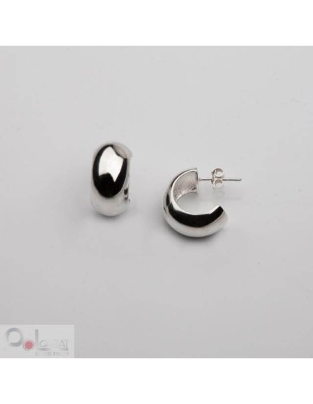 Silver earrings K 1077