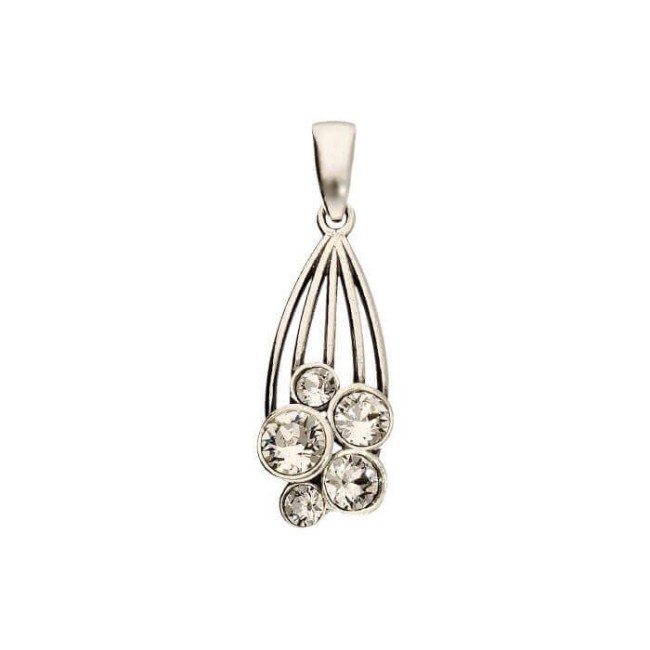 Silver pendant with Swarovski crystals W 1963