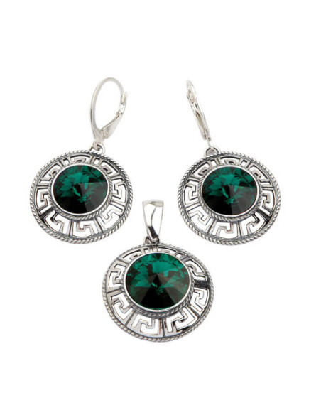 Bransoletka srebrna z kryształami Swarovskiego L 1693|Polcaratdesign.pl Biżuteria