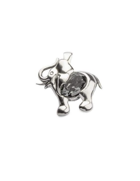 Silver ELEPHANT pendant with Swarovski crystals W 1200