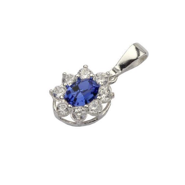 Set of silver zircons KPL 1627