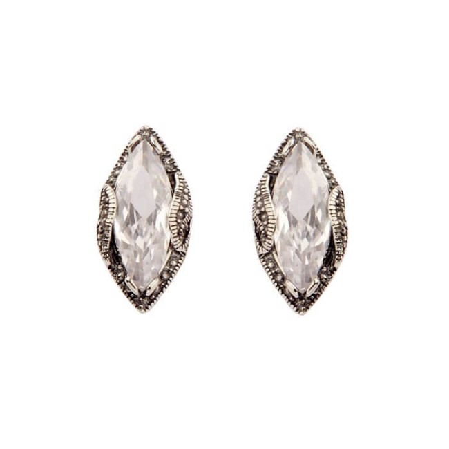 Srebro cyrkonie kolczyki K3 1509|Polcaratdesign.pl Biżuteria