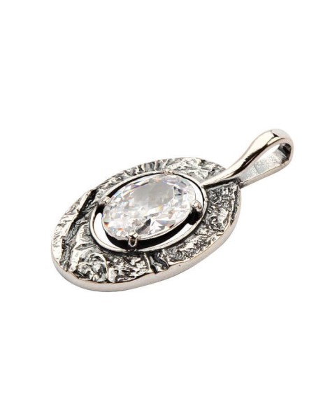 Srebrny wisior z cyrkoniami W 1630|Polcaratdesign.pl Biżuteria