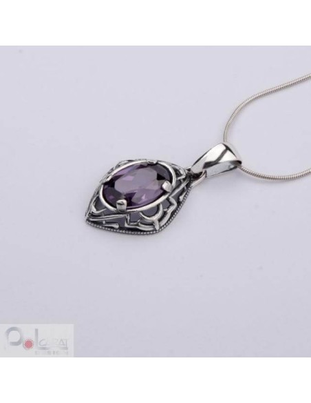 Pendant silver zirconia W 1579 Pendant silver zirconia W 1579