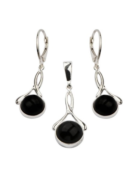 Silver set Onyx 560 pieces Onyx