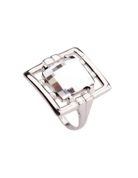 Ring silver Swarovski P 987 Jet