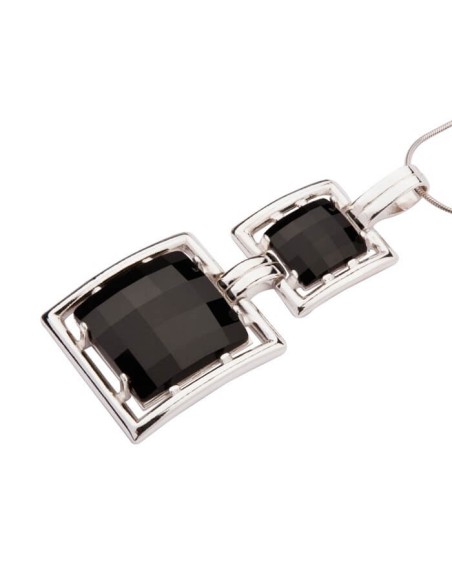 Wisiorek srebrny z kryształem Swarovskiego W 987|Polcaratdesign.pl Biżuteria