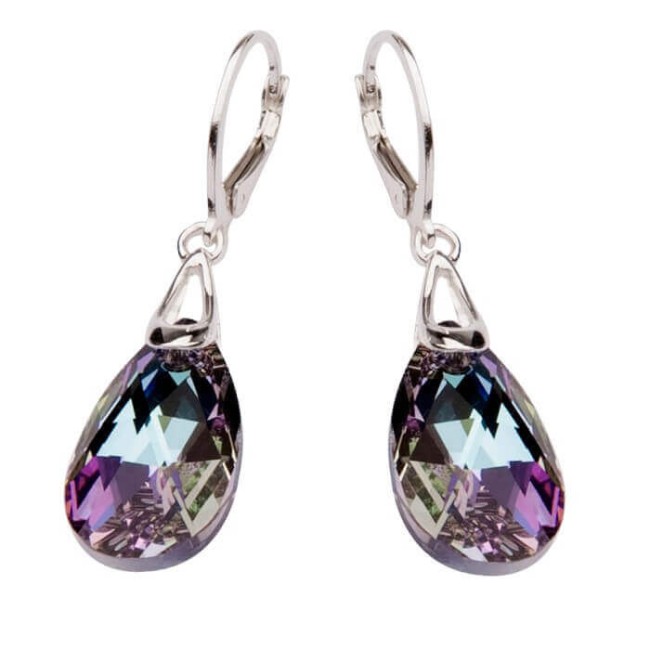 Komplet srebrny Swarovski KPL 1090|Polcaratdesign.pl Biżuteria