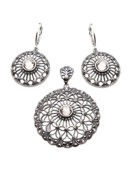 Pendant silver Swarovski W 1505