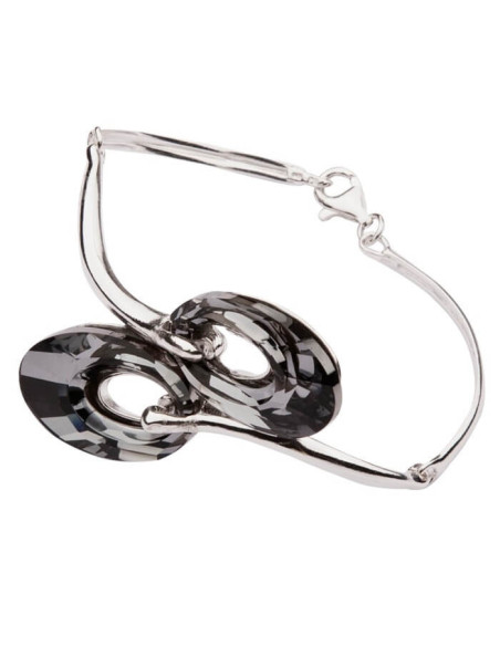 Silver Swarovski Bracelet R 1533