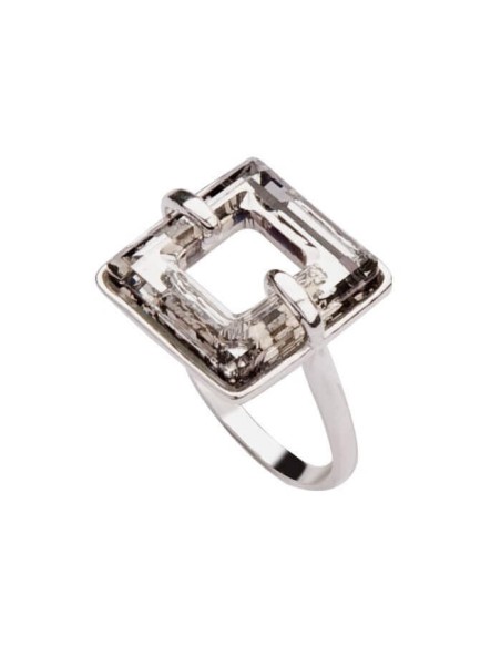 Silver ring with Swarovski crystal PK 1541