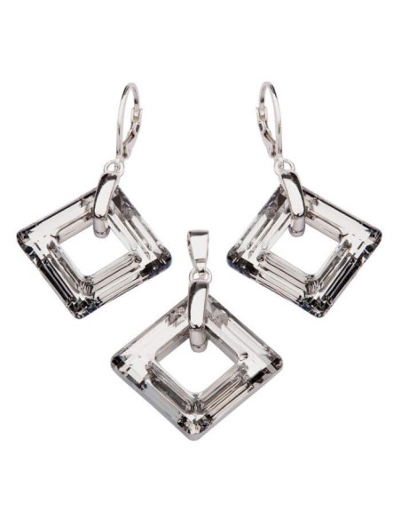 Silver ring with Swarovski crystal PK 1541