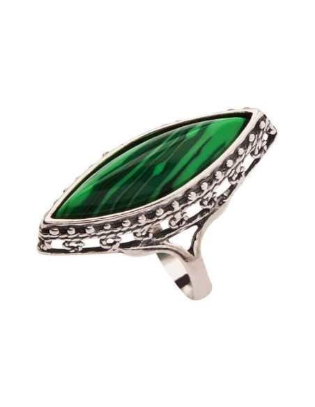 Silver ring with Malachite PK 1545 Malachite