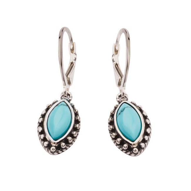 Silver set with turquoises KPL 1559 Turquoise