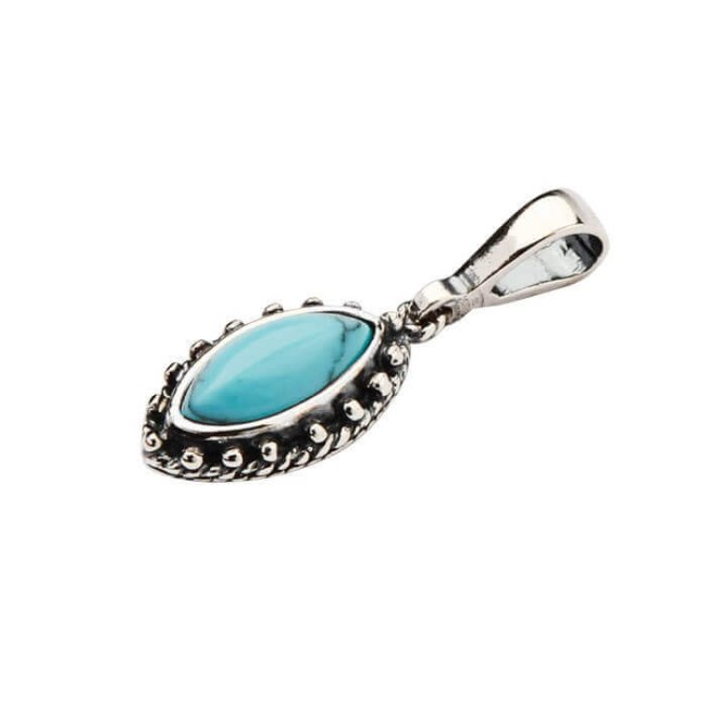 Silver set with turquoises KPL 1559 Turquoise