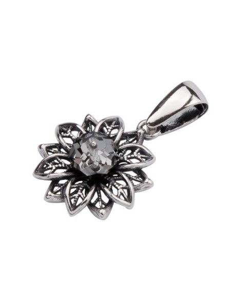 Silver Swarovski Pendant W 1611